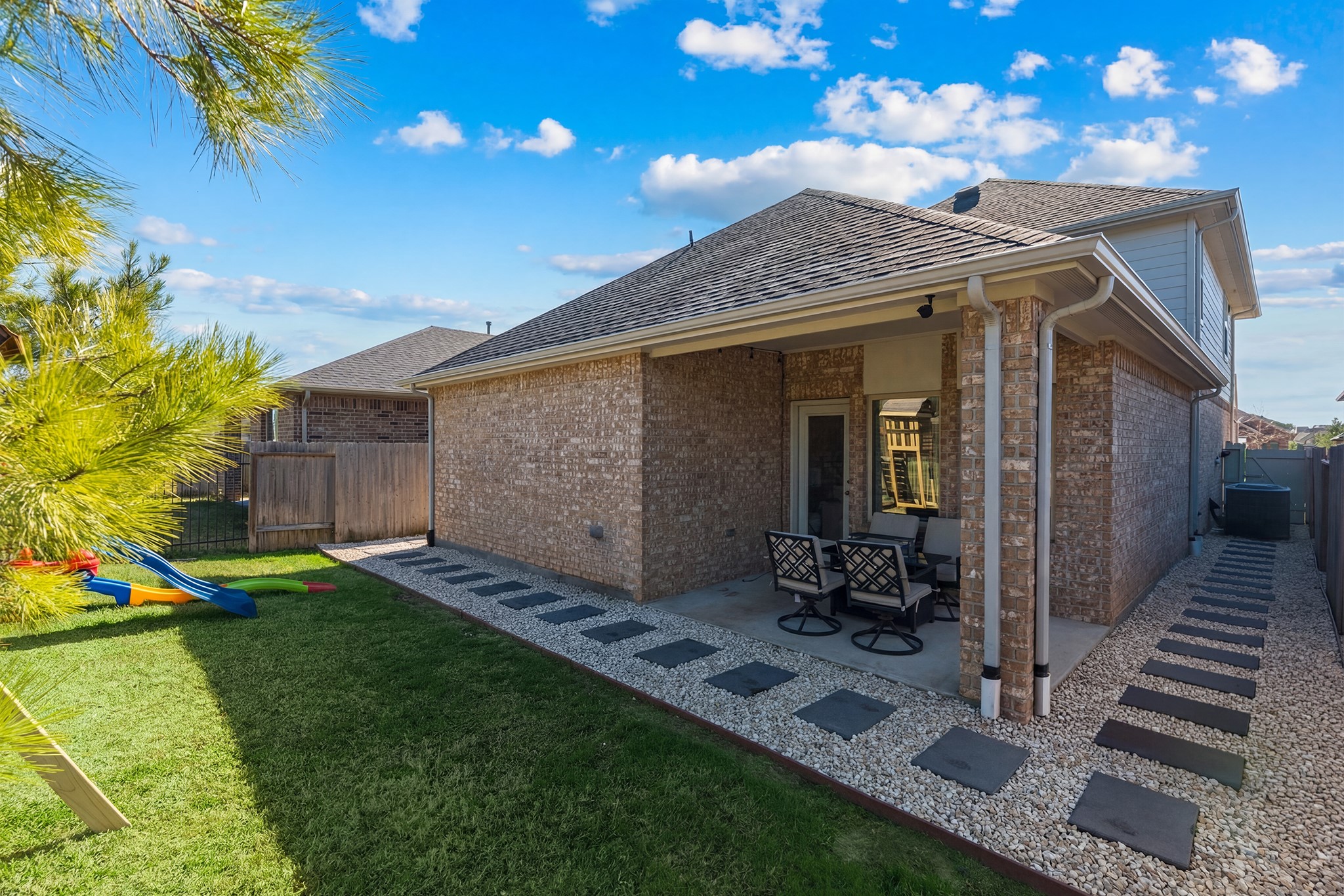 9221 Inland Leather Lane Conroe, TX 77385 - Photo 45 of 47 a view of a house with backyard