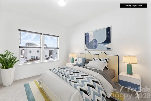 a view of a big room with closet