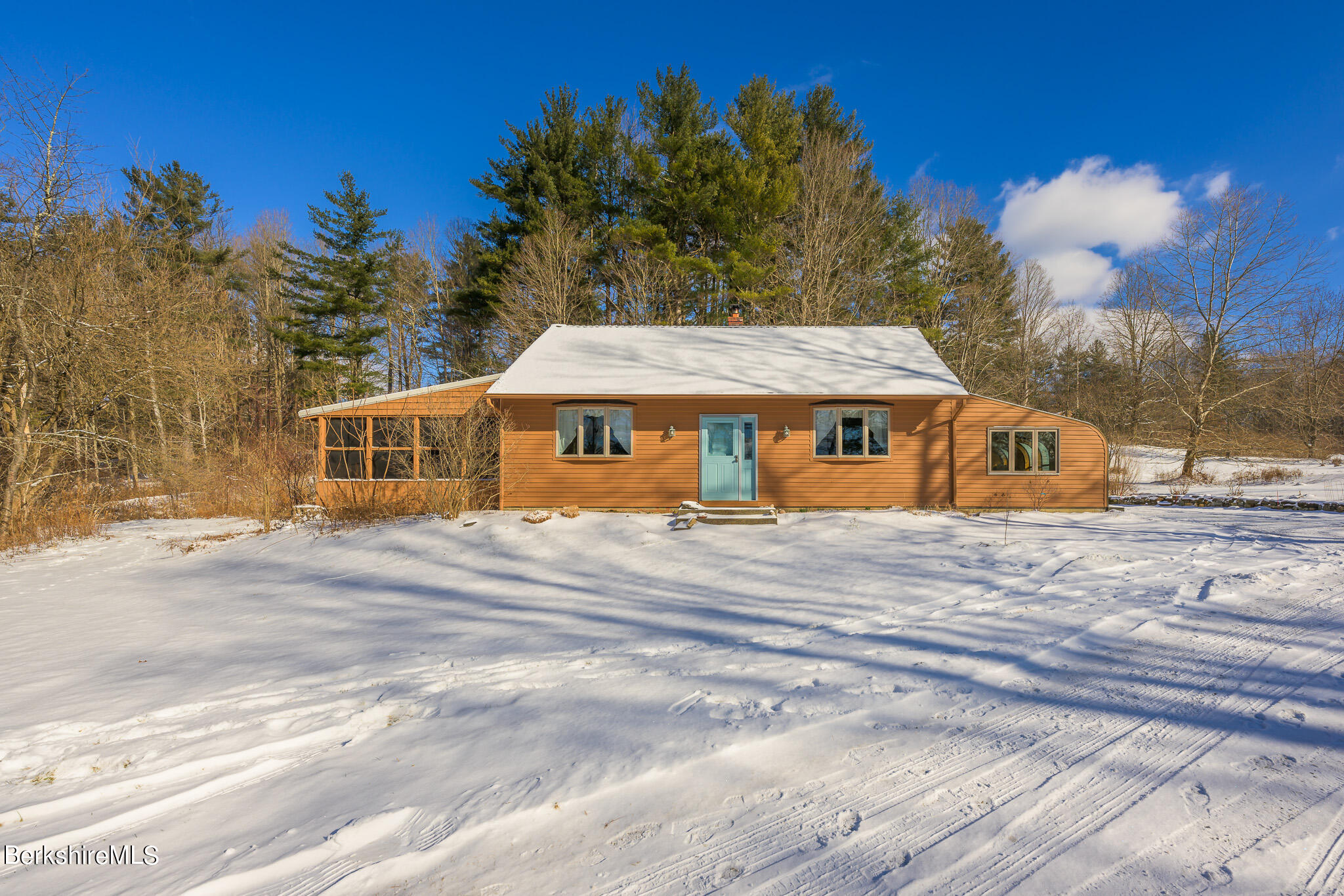 14 Interlaken Road Stockbridge, MA 01266 - Photo 1 of 26 a view of a house with a yard