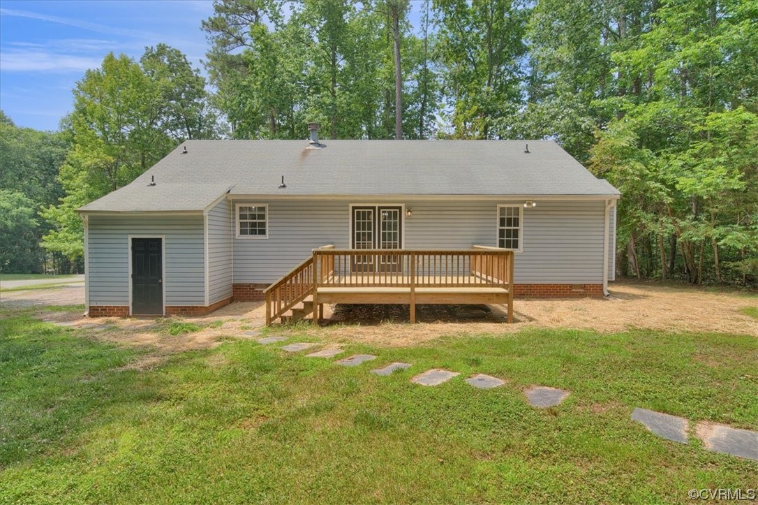 2020 Lone Ridge Drive Powhatan, VA 23139 - Photo 32 of 48 a view of a house with a yard and a large tree