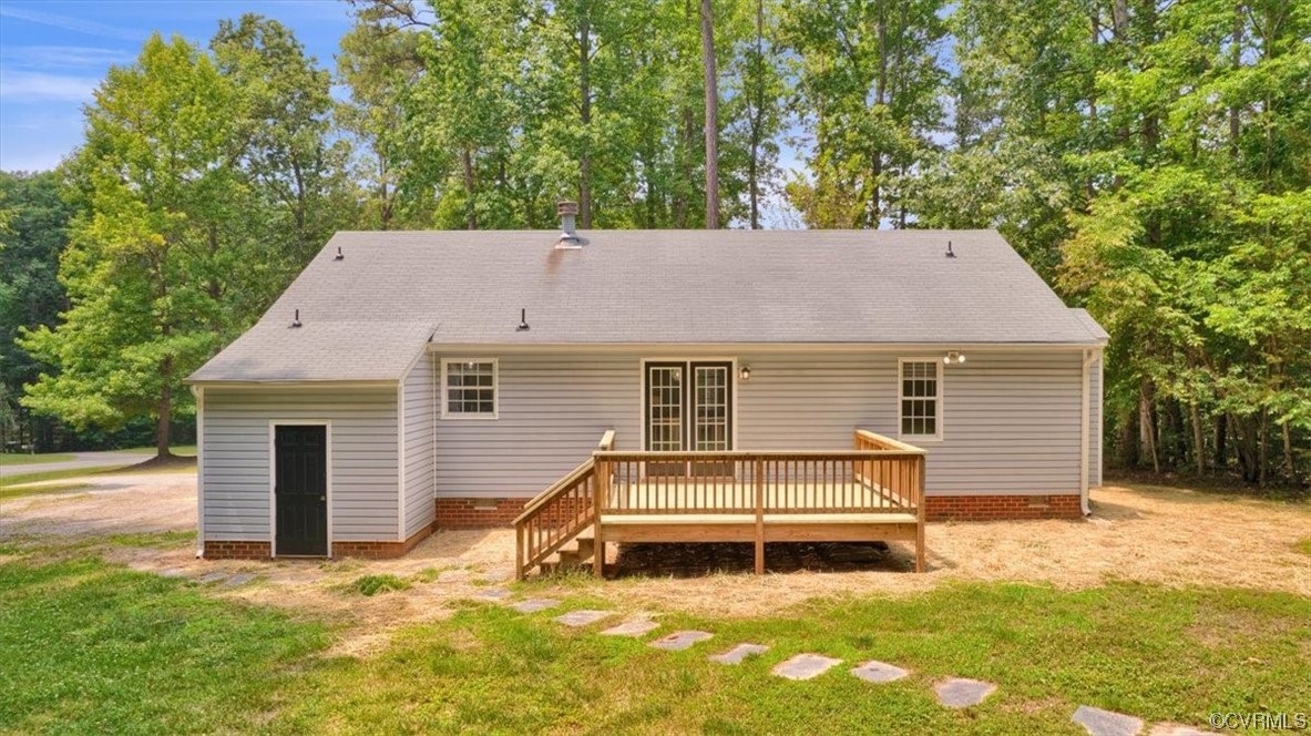 2020 Lone Ridge Drive Powhatan, VA 23139 - Photo 43 of 48 a house with trees in the background