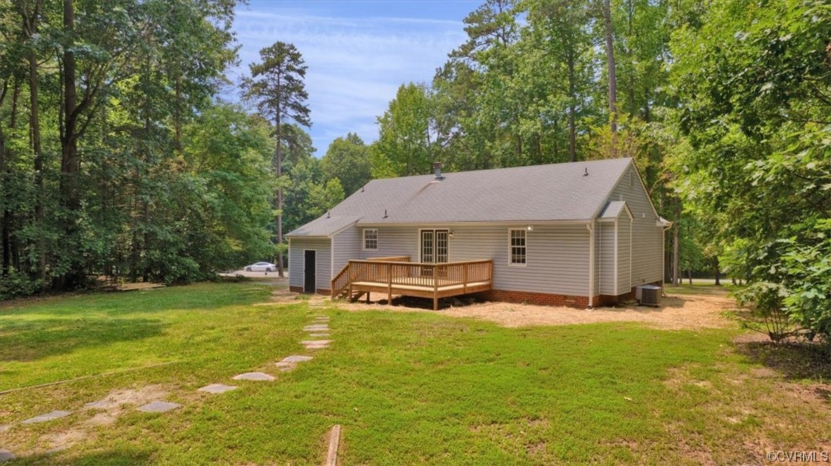 2020 Lone Ridge Drive Powhatan, VA 23139 - Photo 44 of 48 an aerial view of a house