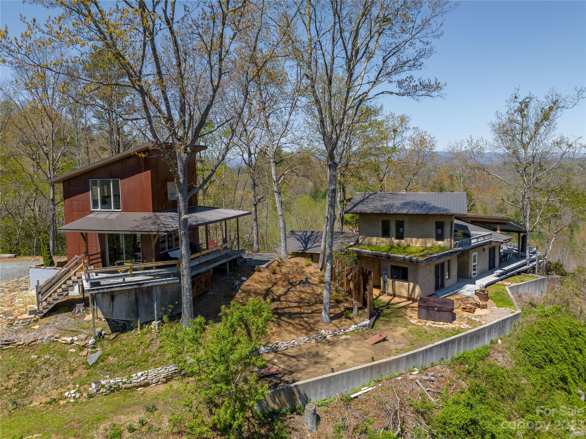 5013 Needmore Road Bryson City, NC 28713 - Photo 3 of 48 front view of house with a yard