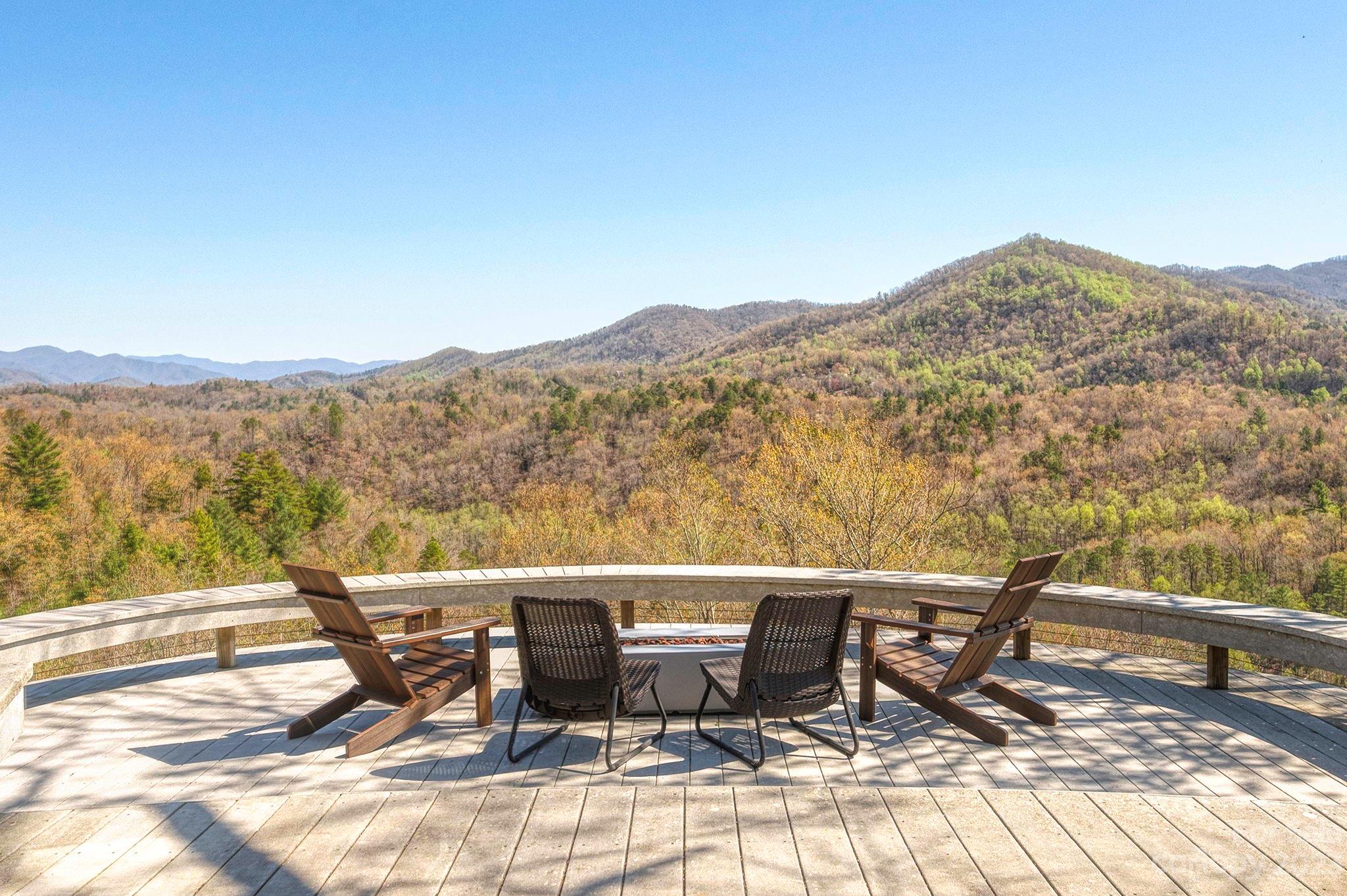 5013 Needmore Road Bryson City, NC 28713 - Photo 46 of 48 a view of a terrace with furniture