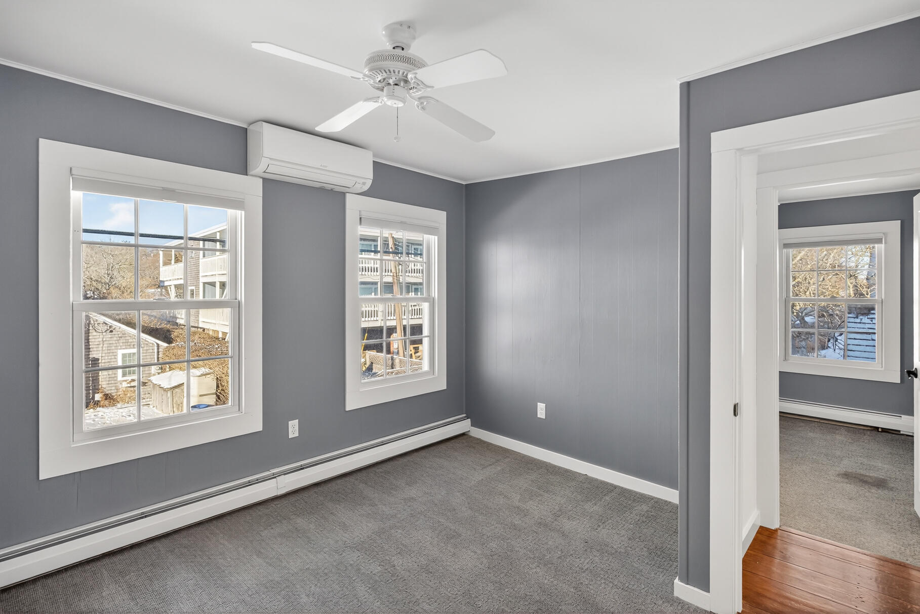 539 Commercial Street, Unit 3 Provincetown, MA 02657 - Photo 9 of 29 a view of an empty room with a window
