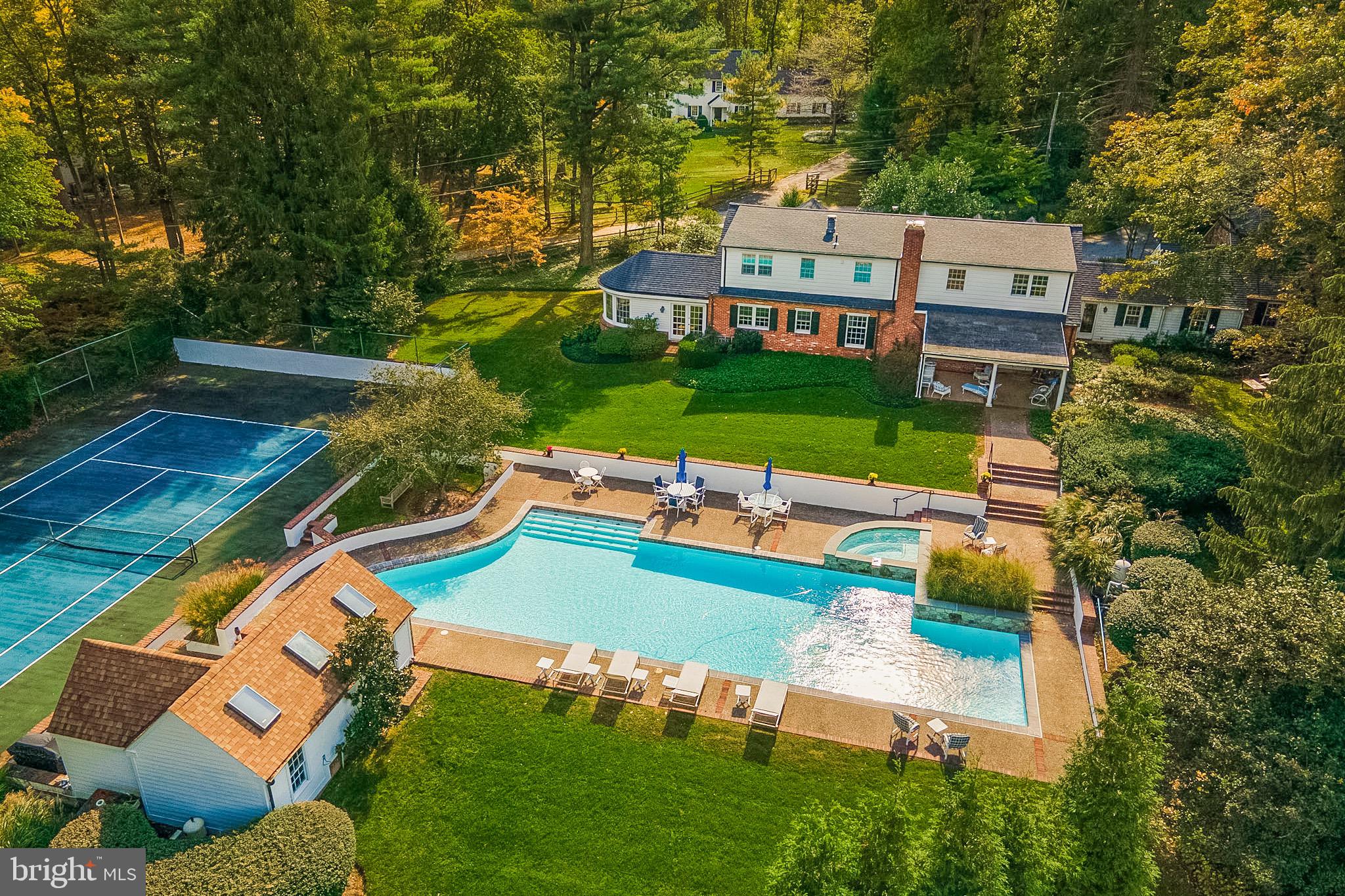 5 Morris Road Ambler, PA 19002 - Photo 3 of 46 Aerial backyard