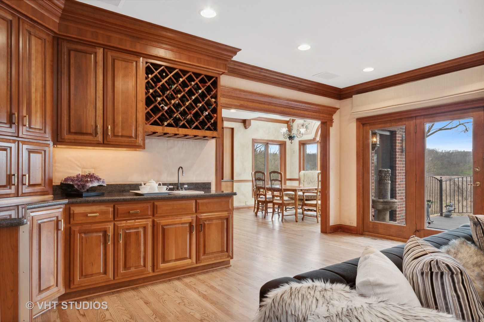 211 Otis Road Barrington Hills, IL 60010 - Photo 20 of 68 a living room with furniture a wooden floor and a window