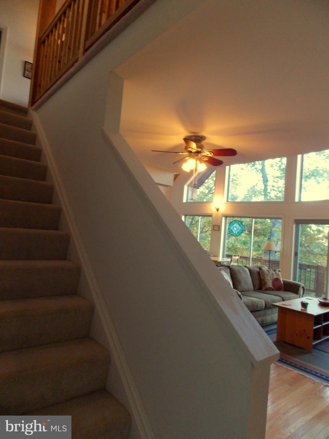 169 Boulder Road Front Royal, VA 22630 - Photo 18 of 30 Staircase Leading to Loft