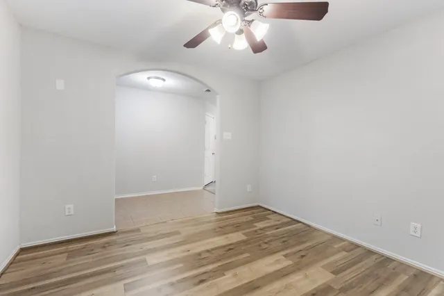 wooden floor in an empty room