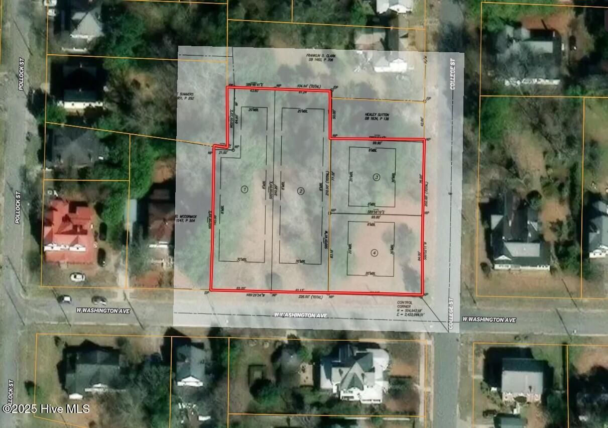 Infill Development - W Washington & College, Kintson NC