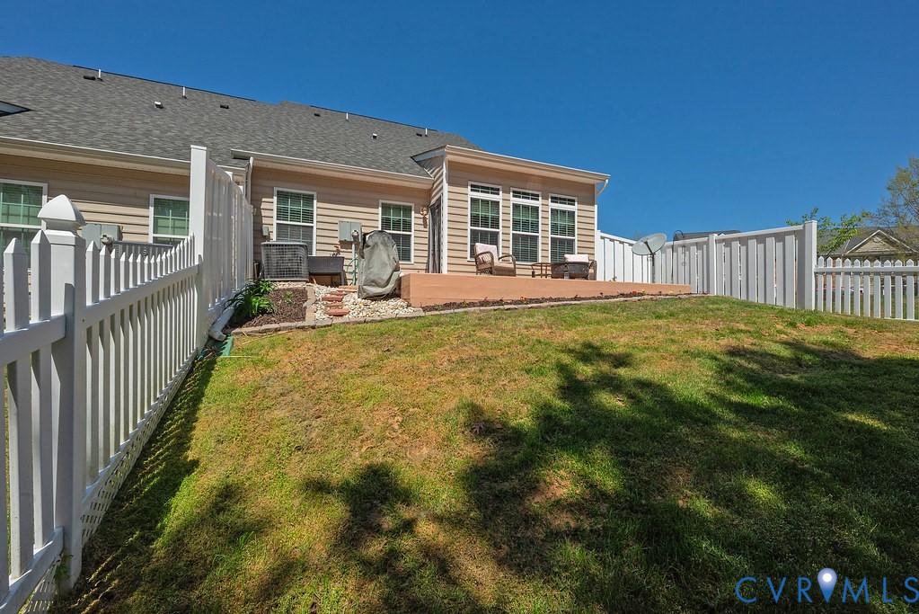 10523 Tea Olive Circle Providence Forge, VA 23140 - Photo 42 of 46 a view of a house with backyard and porch