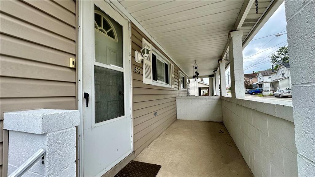 820-822 Jacoby Road Harwick, PA 15049 - Photo 17 of 44 822 MAIN FRONT PORCH ALTERNATE VIEW