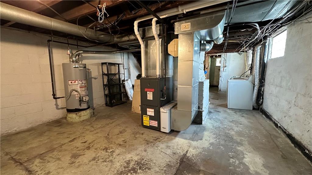 820-822 Jacoby Road Harwick, PA 15049 - Photo 34 of 44 820 MAIN FULL BASEMENT WITH LAUNDRY. DRYER INCLUDED. NO WASHER.