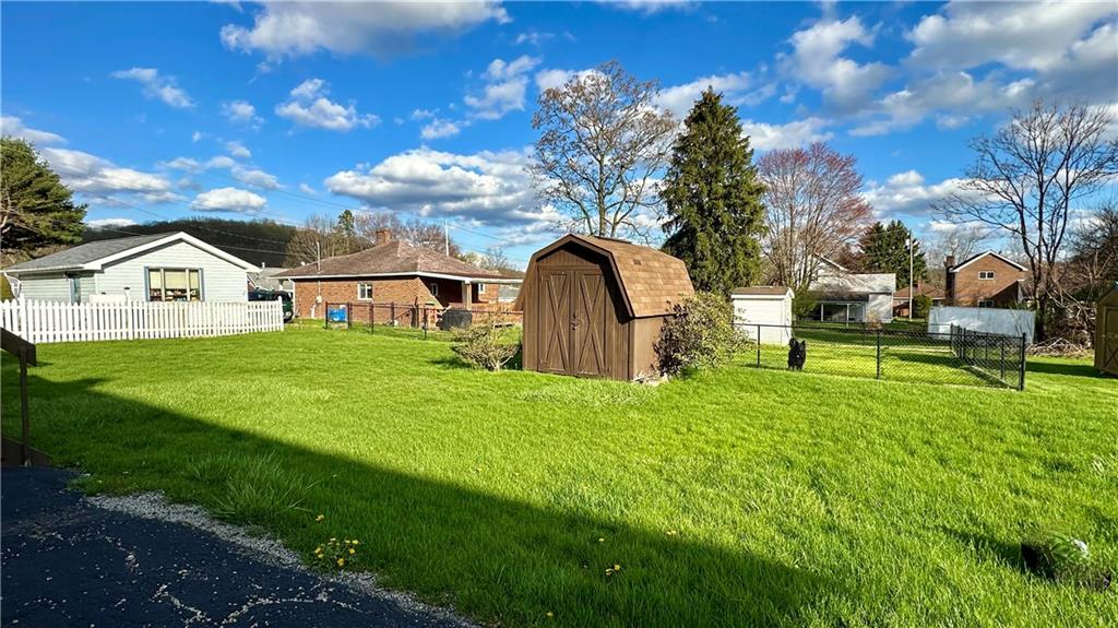820-822 Jacoby Road Harwick, PA 15049 - Photo 40 of 44 SPACIOUS REAR YARD WITH STORAGE SHED!
