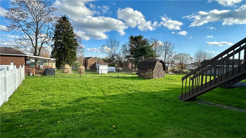 820-822 Jacoby Road Harwick, PA 15049 - Photo 42 of 44 ALTERNATE VIEW OF REAR YARD FROM 822 MAIN SIDE!