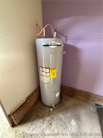 a view of water heater room