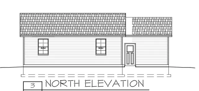 a view of a house with a street