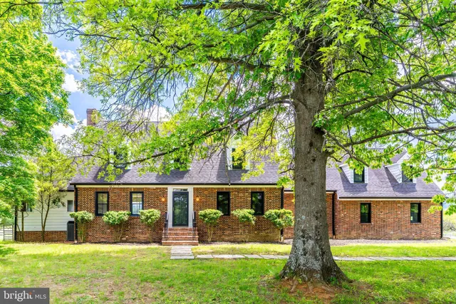 a view of swimming pool with a garden