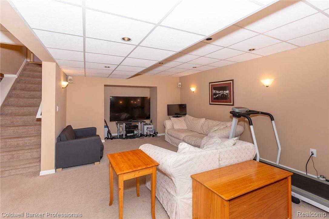 304 Lone Pine Circle Rochester, MI 48307 - Photo 23 of 31 Lower Level Media Rm.