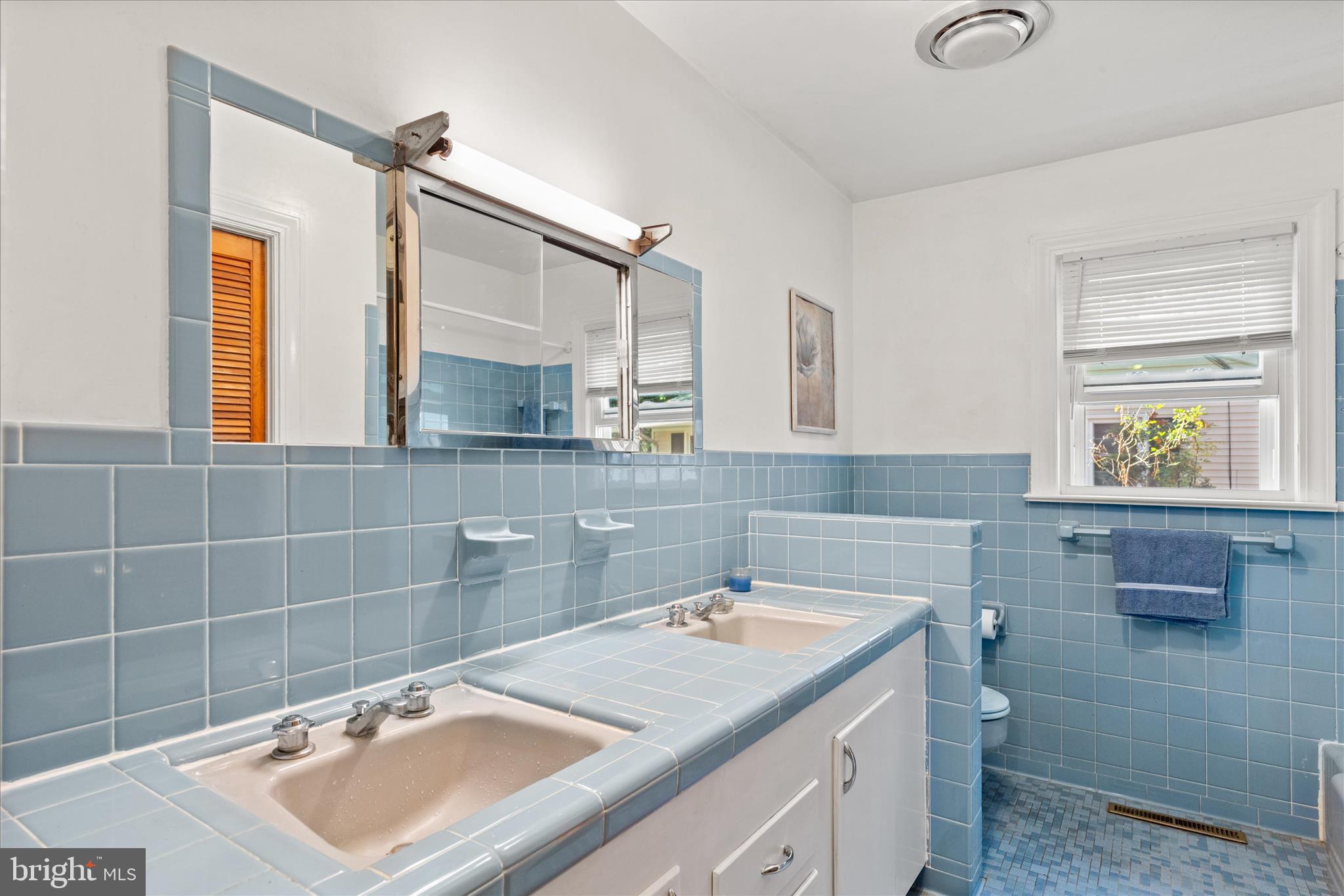 625 Pine Bluff Road Salisbury, MD 21801 - Photo 27 of 37 a bathroom with a sink and a mirror