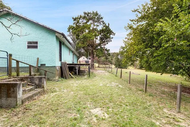 a view of outdoor space with trees