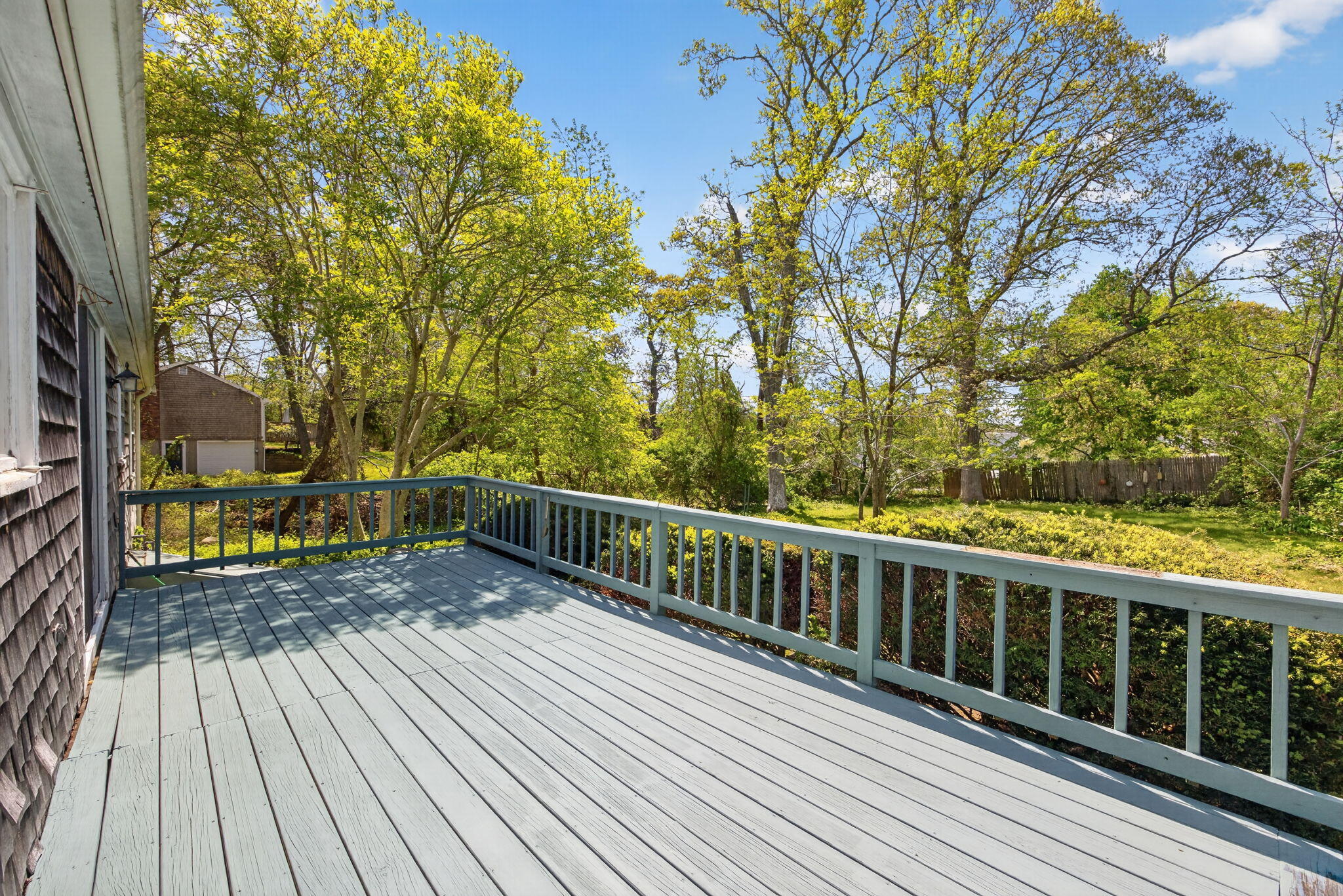 23 Nickerson Road Orleans, MA 02653 - Photo 33 of 54 a view of balcony with wooden floor and fence
