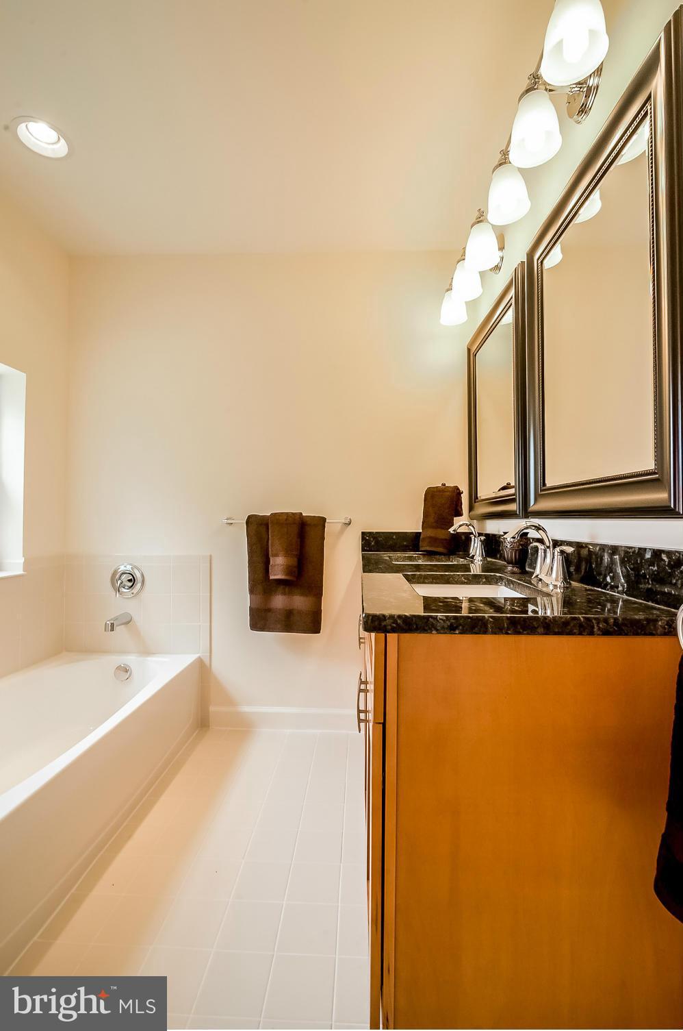 8325 Jacobs Road West Severn, MD 21144 - Photo 14 of 27 LUXURIOUS MASTER BATH WITH DUAL VANITY AND GRANITE