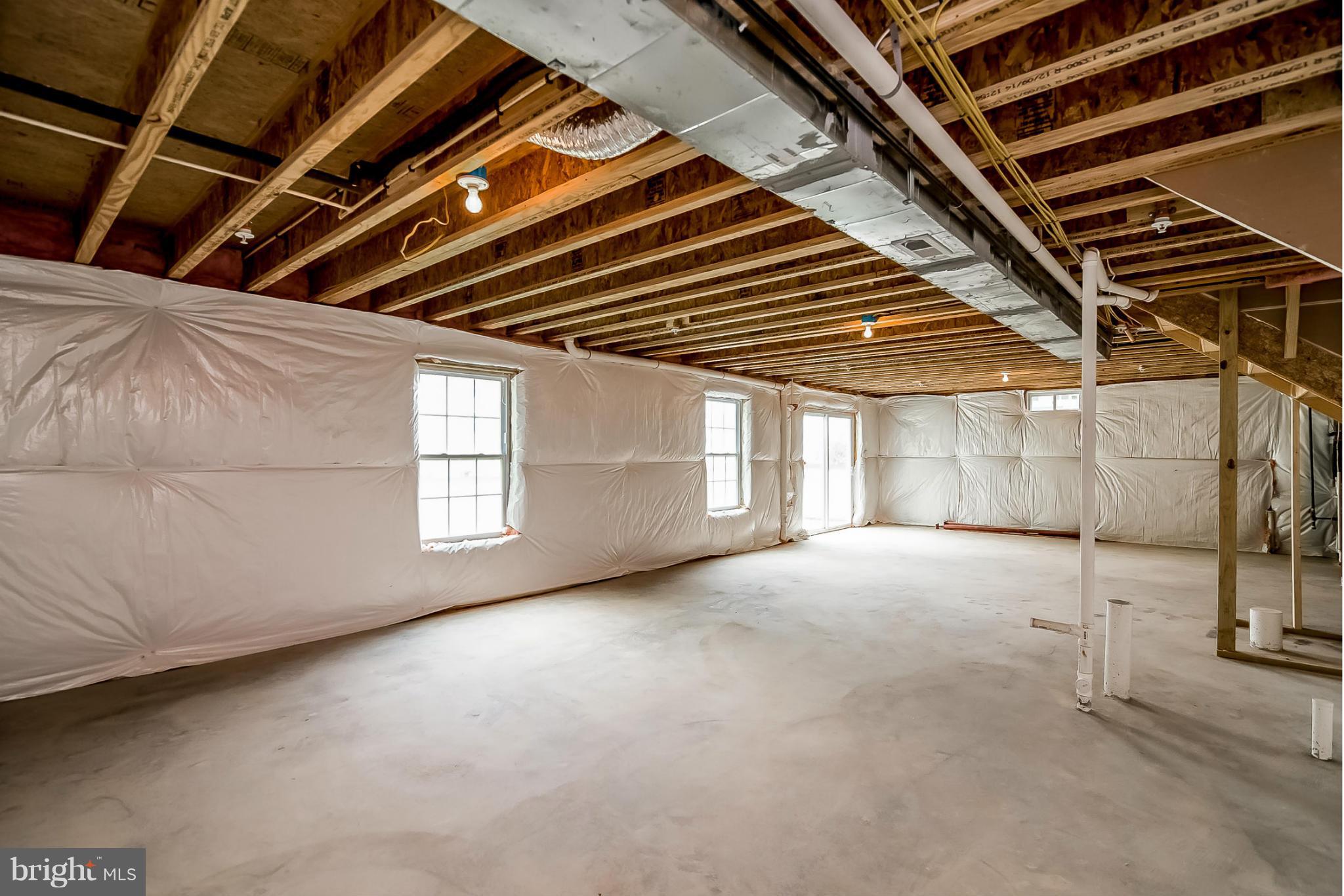 8325 Jacobs Road West Severn, MD 21144 - Photo 23 of 27 BASEMENT - READY FOR YOUR FINISHES. HAS ROUGH-IN.