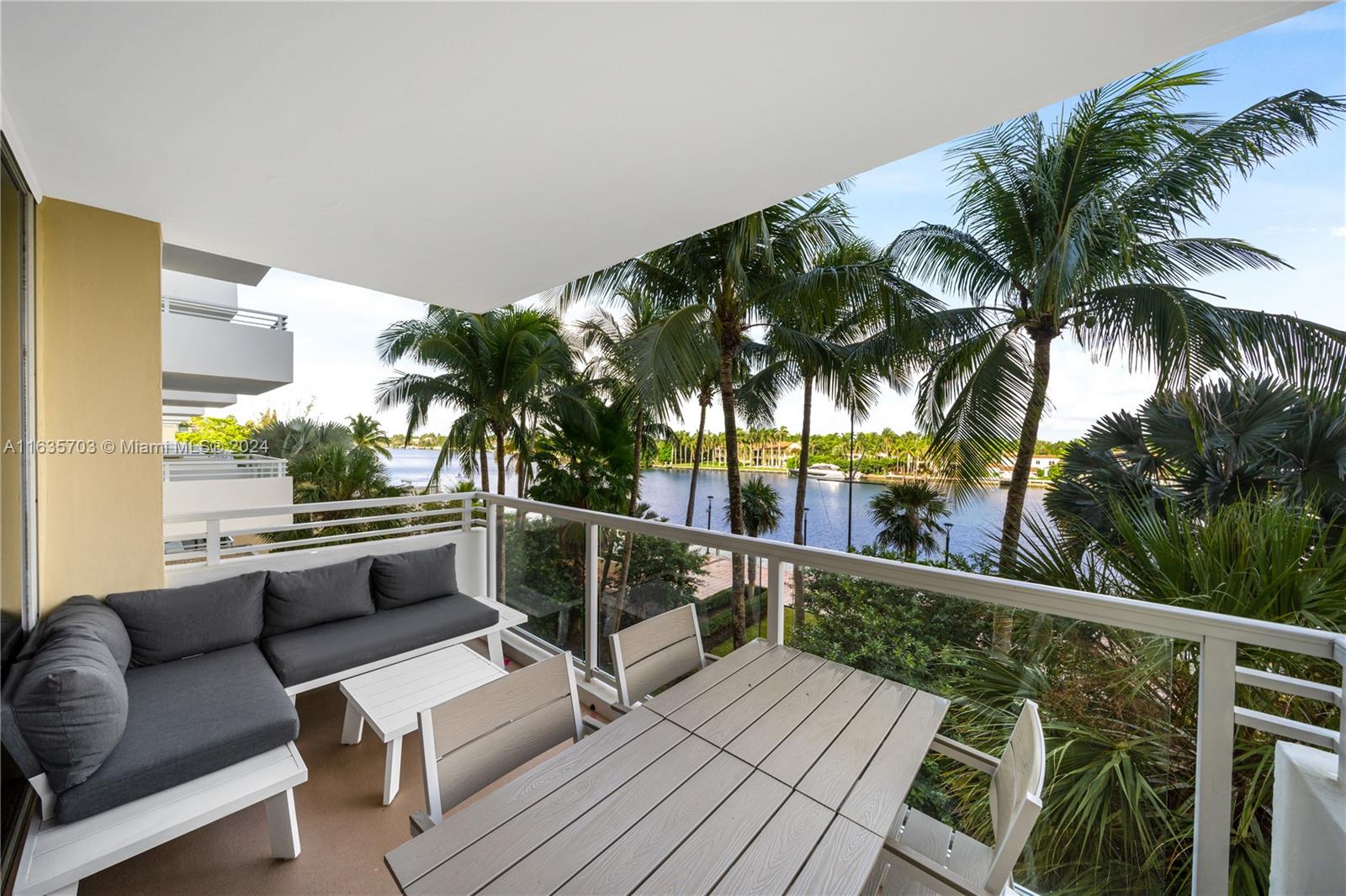5600 Condominium Miami Beach, FL 33140 - Photo 11 of 27 a view of balcony with furniture and outdoor space