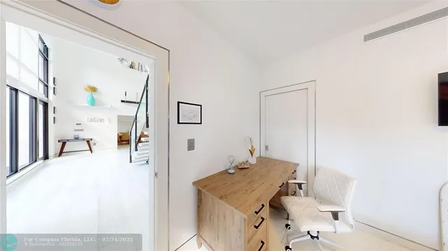 a view of a living room