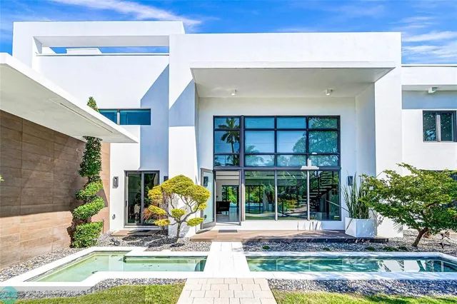 a view of outdoor space yard deck and swimming pool