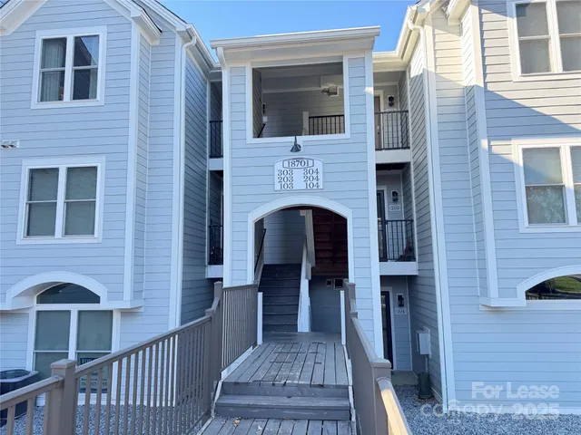 a view of front door of house