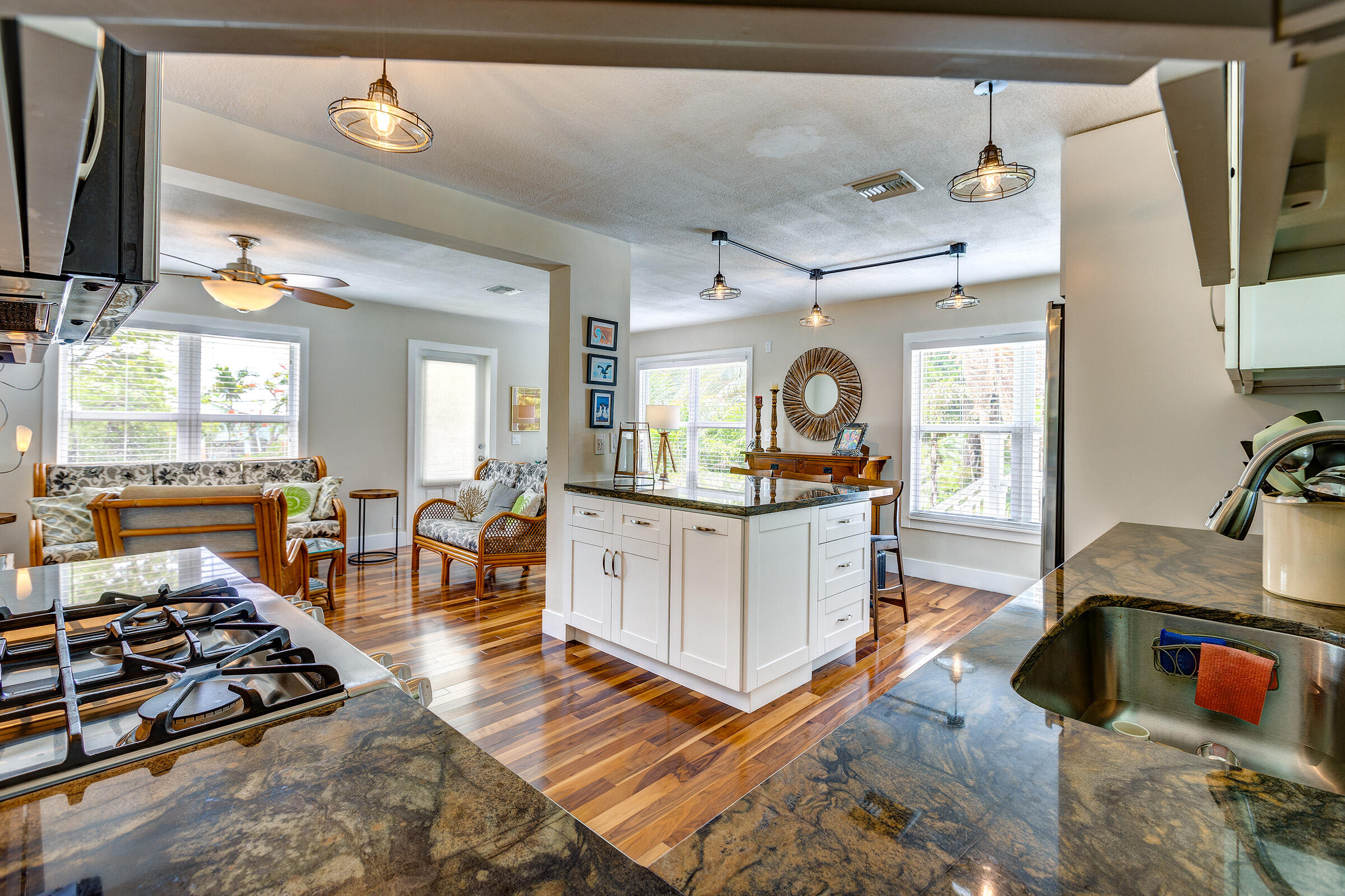 56 Bay Drive Key West, FL 33040 - Photo 14 of 51 Kitchen to Living Room