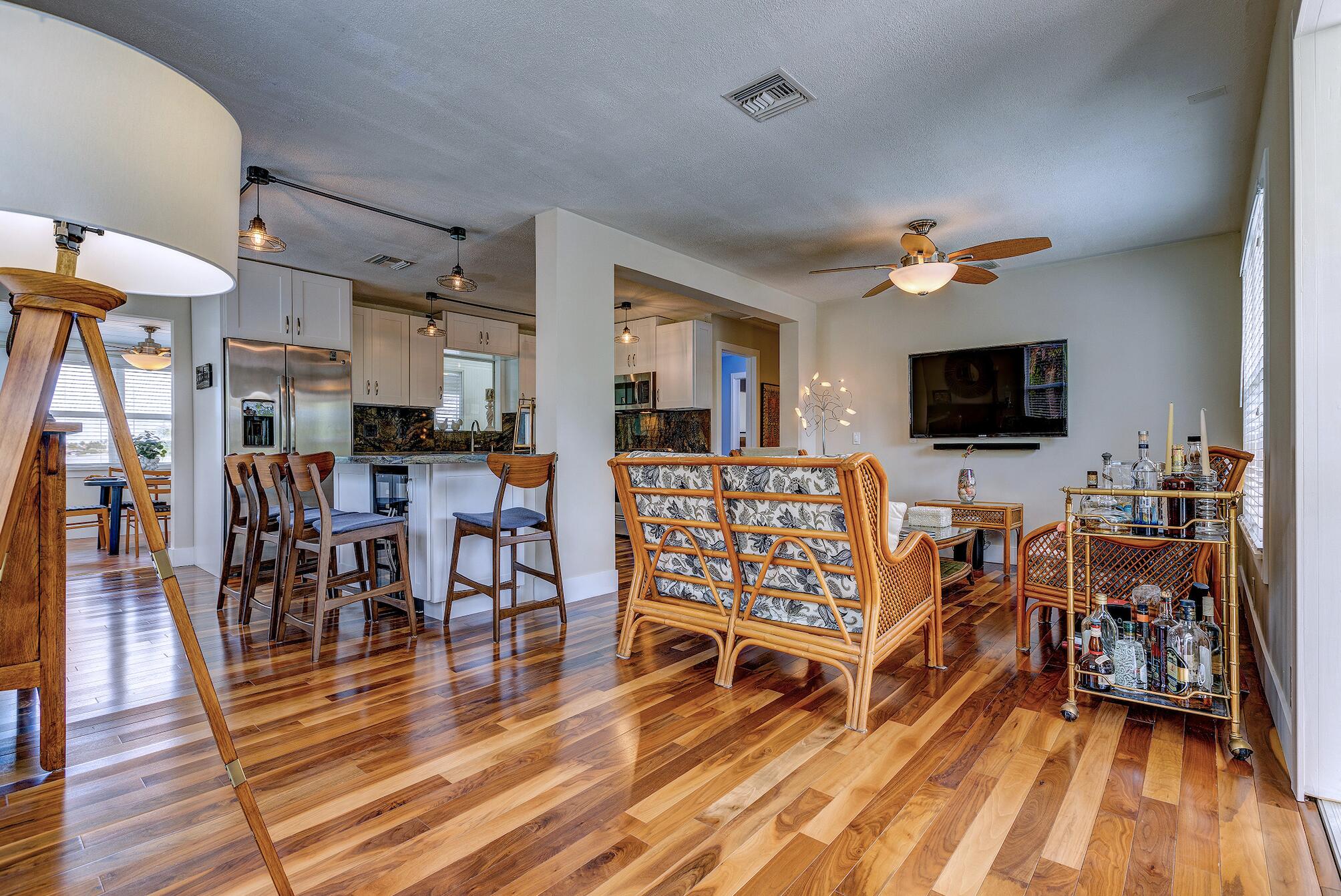 56 Bay Drive Key West, FL 33040 - Photo 44 of 51 Living Room to Kitchen
