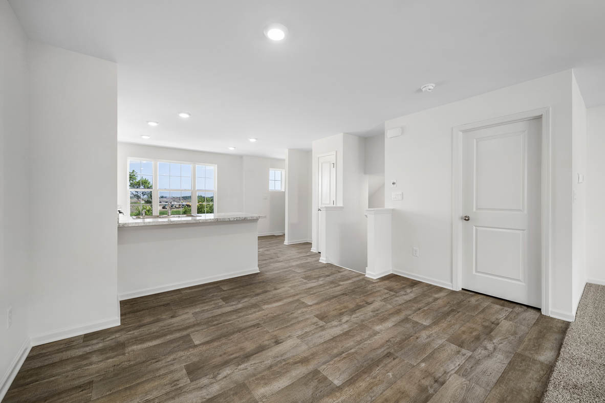 1478 Yosemite Way Pingree Grove, IL 60140 - Photo 7 of 18 a view of kitchen and wooden floor