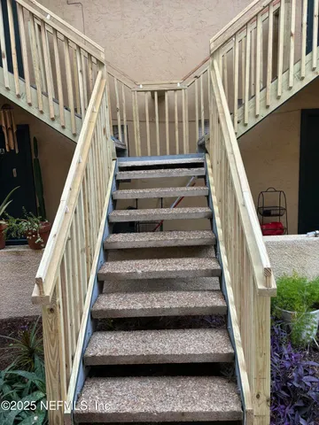 a view of a potted plant in a room