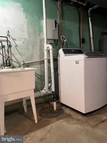 a close view of walk in closet