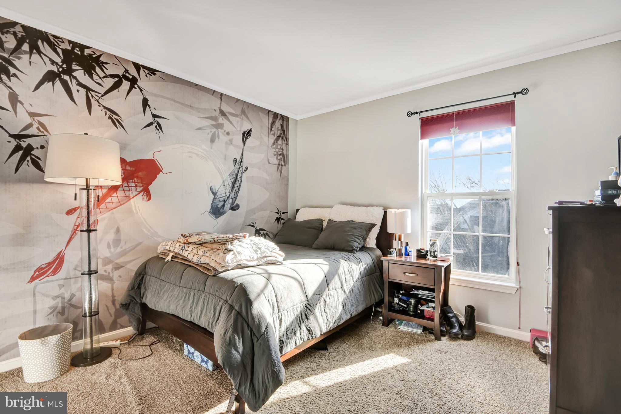 5944 Sandy Ridge Elkridge, MD 21075 - Photo 25 of 42 a bedroom with a bed and a window