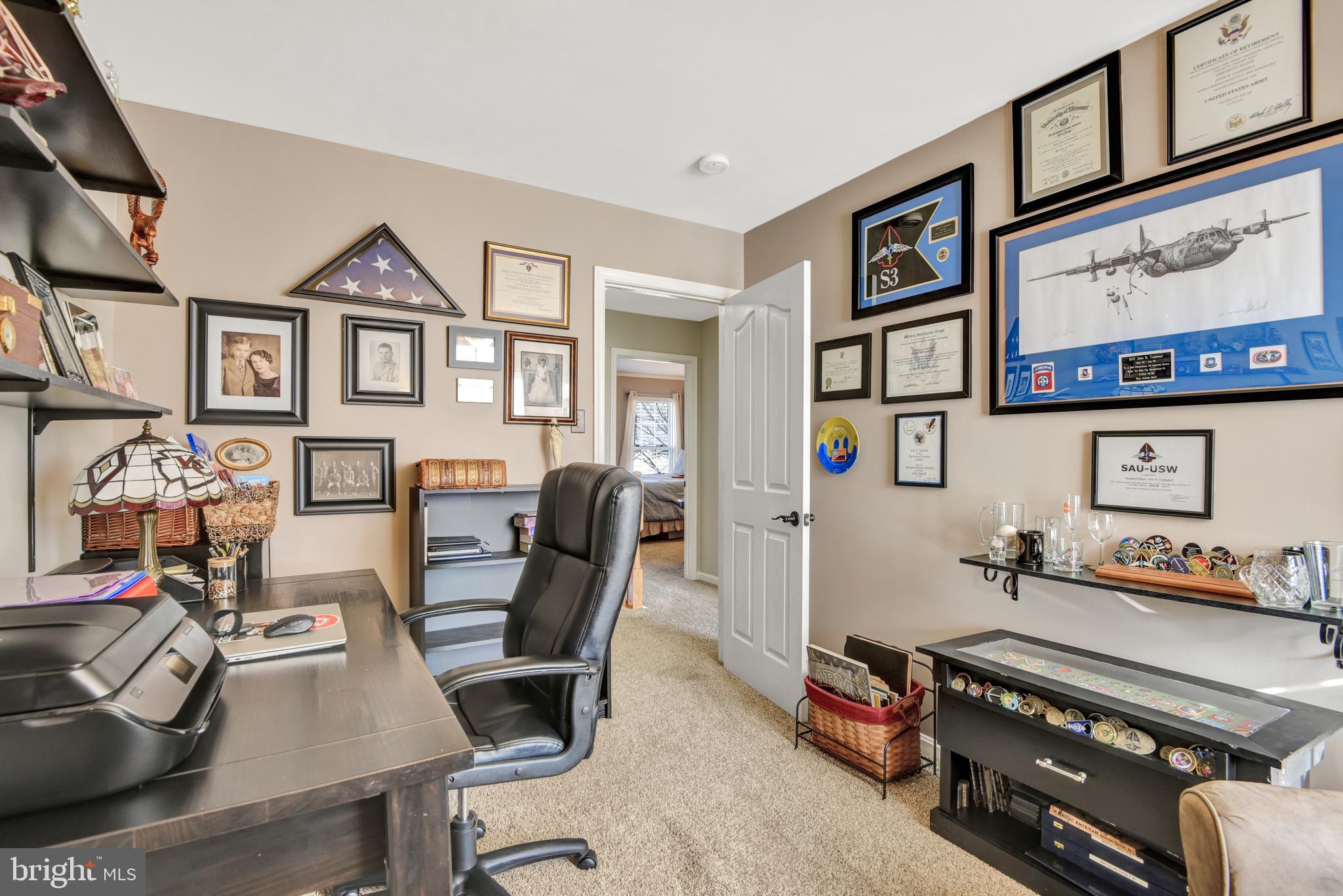 5944 Sandy Ridge Elkridge, MD 21075 - Photo 28 of 42 a view of a workspace with furniture