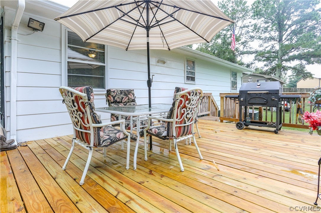 124 North Sylvan Road Waverly, VA 23890 - Photo 13 of 18 new deck