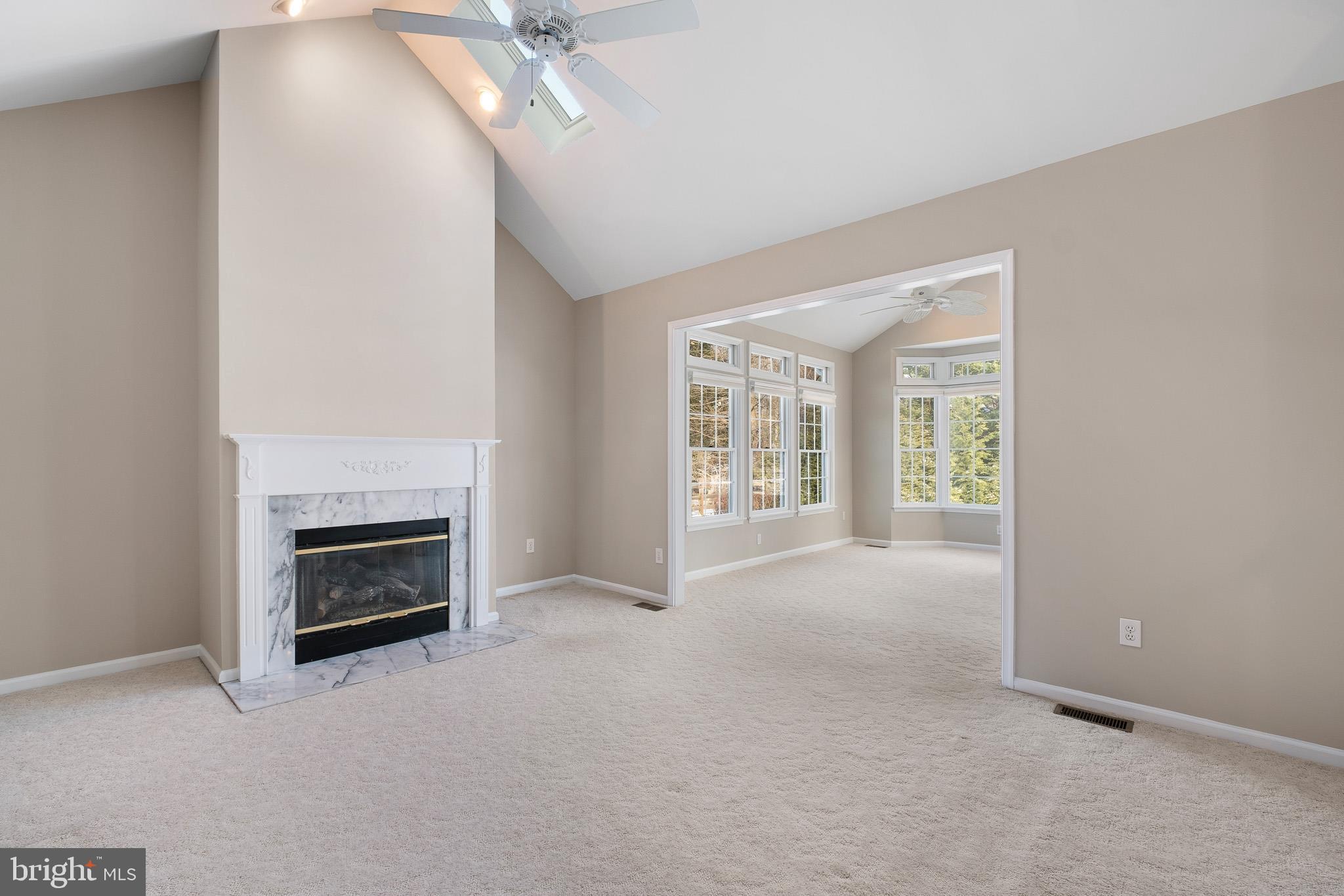 8 Arizona State Drive Newark, DE 19713 - Photo 12 of 32 an empty room with fireplace and windows