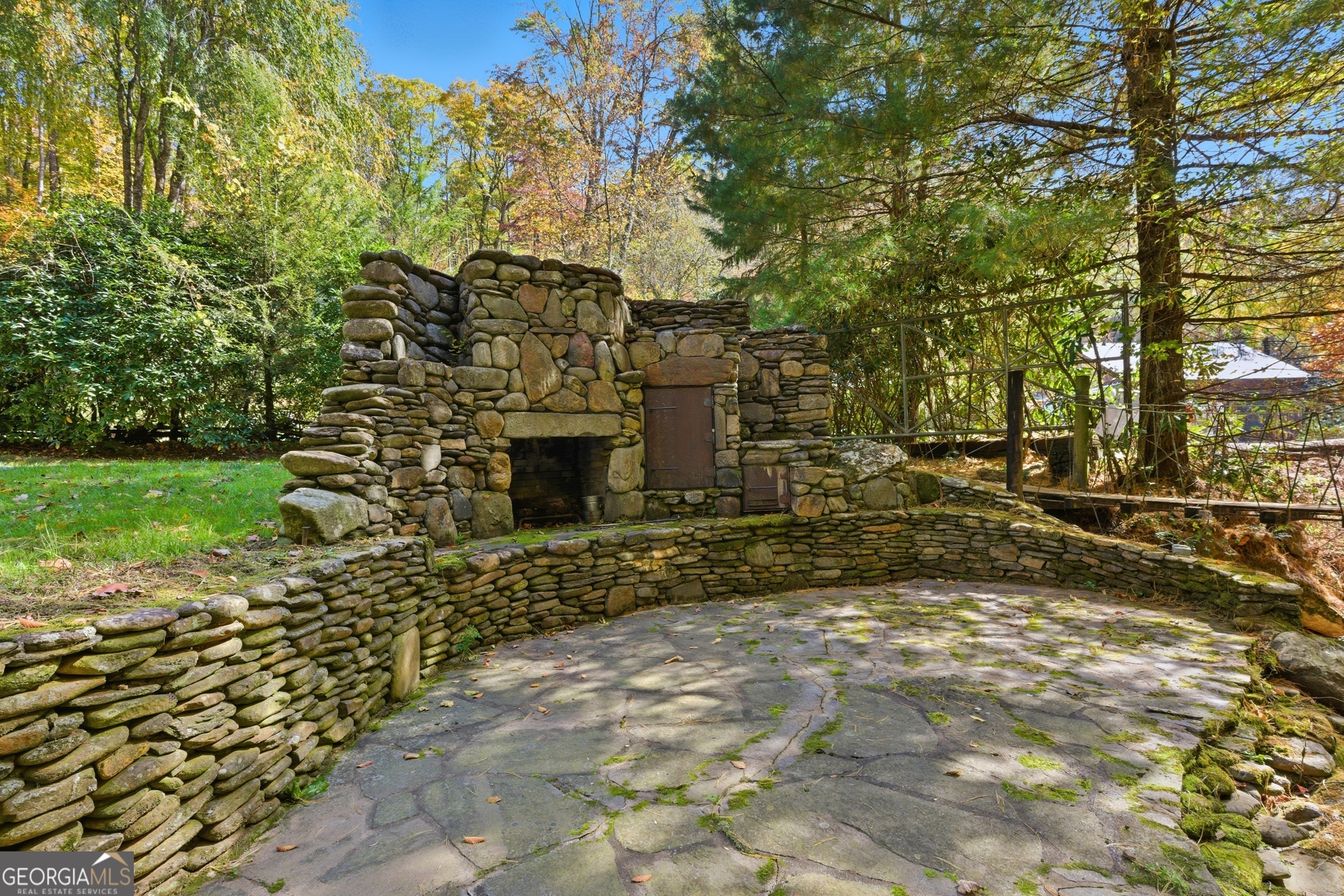 2965 Tate City Road Hayesville, NC 28904 - Photo 11 of 49 a view of a yard with plants and trees
