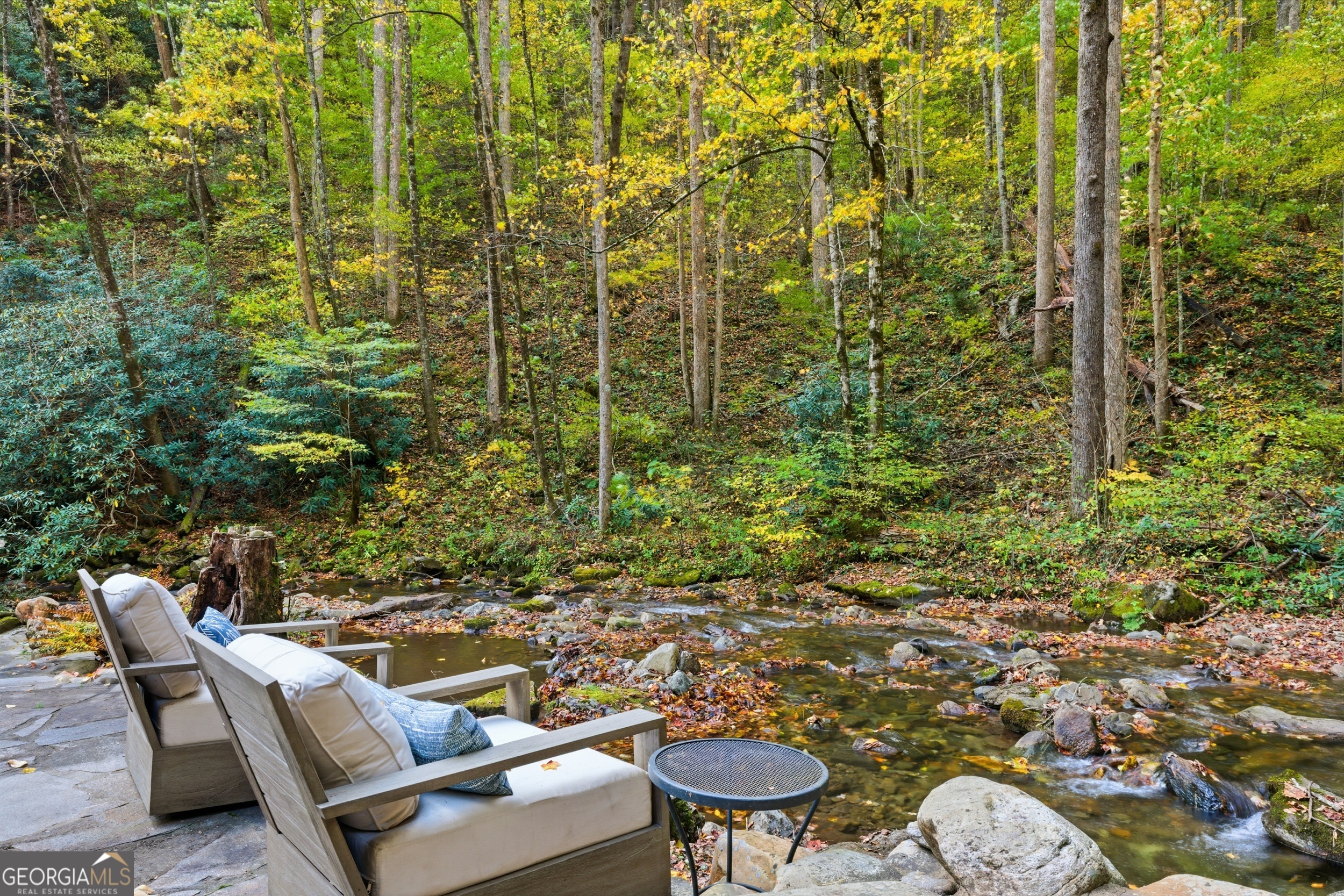 2965 Tate City Road Hayesville, NC 28904 - Photo 18 of 49 a view of a outdoor seating area