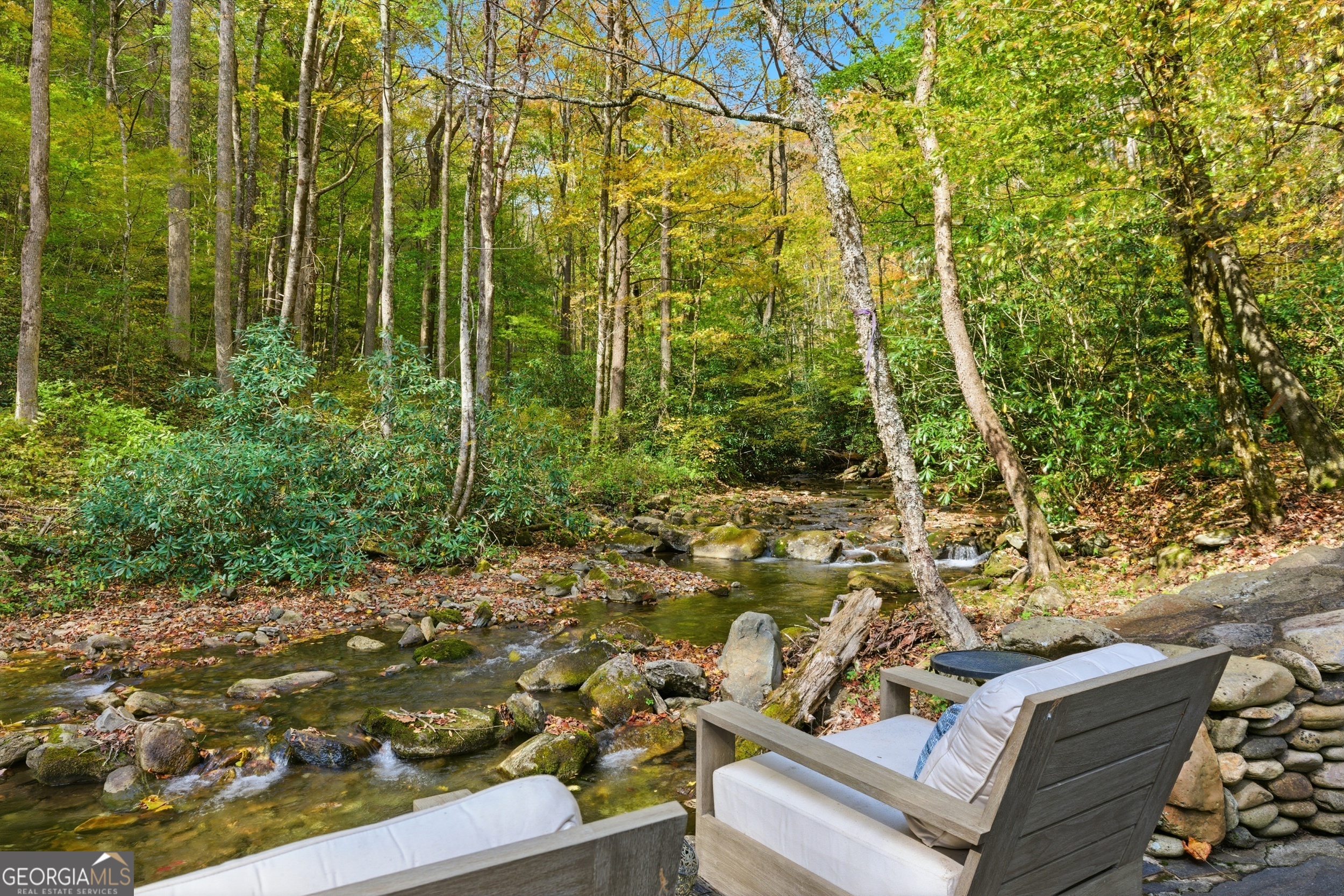 2965 Tate City Road Hayesville, NC 28904 - Photo 8 of 49 a view of a backyard of the house