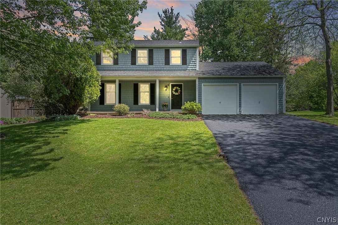 8841 Wandering Way Lysander, NY 13027 - Photo 3 of 42 This gorgeous three bedroom colonial in a beautiful setting awaits you.