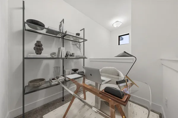 a bathroom with a double vanity sink mirror and shower
