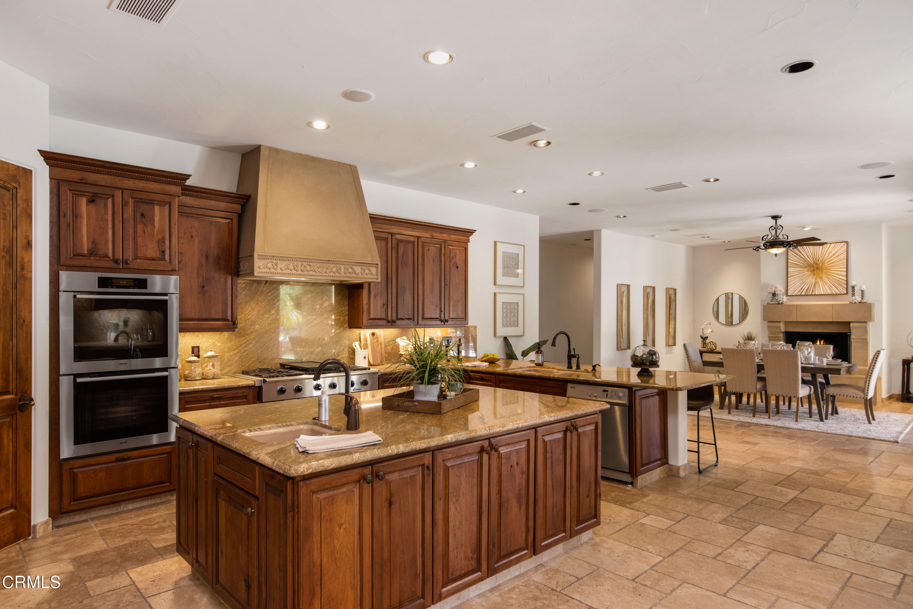 64435 Via Risso Palm Springs, CA 92264 - Photo 17 of 65 a kitchen with lots of counter top space
