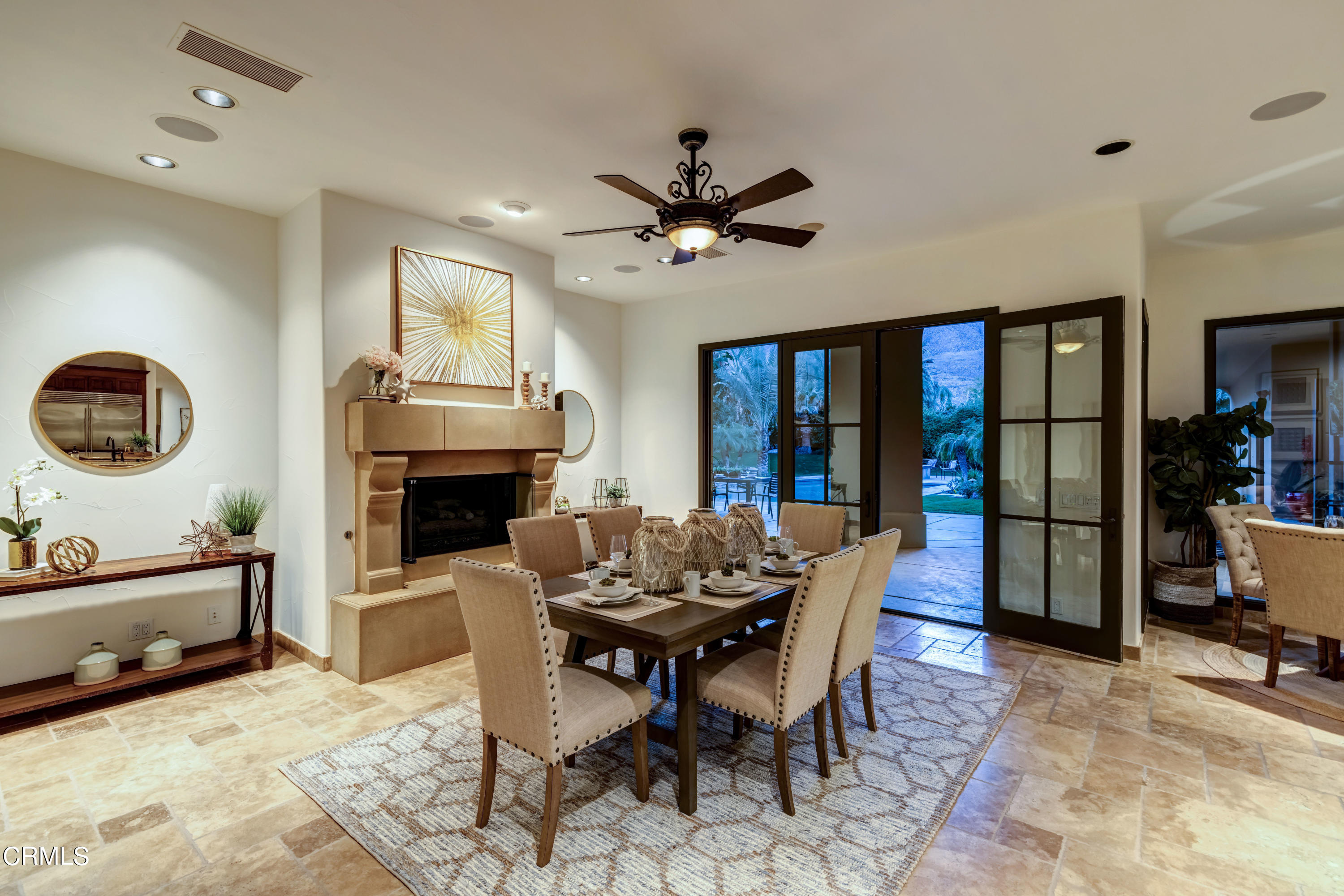 64435 Via Risso Palm Springs, CA 92264 - Photo 23 of 65 a view of a dining room with furniture