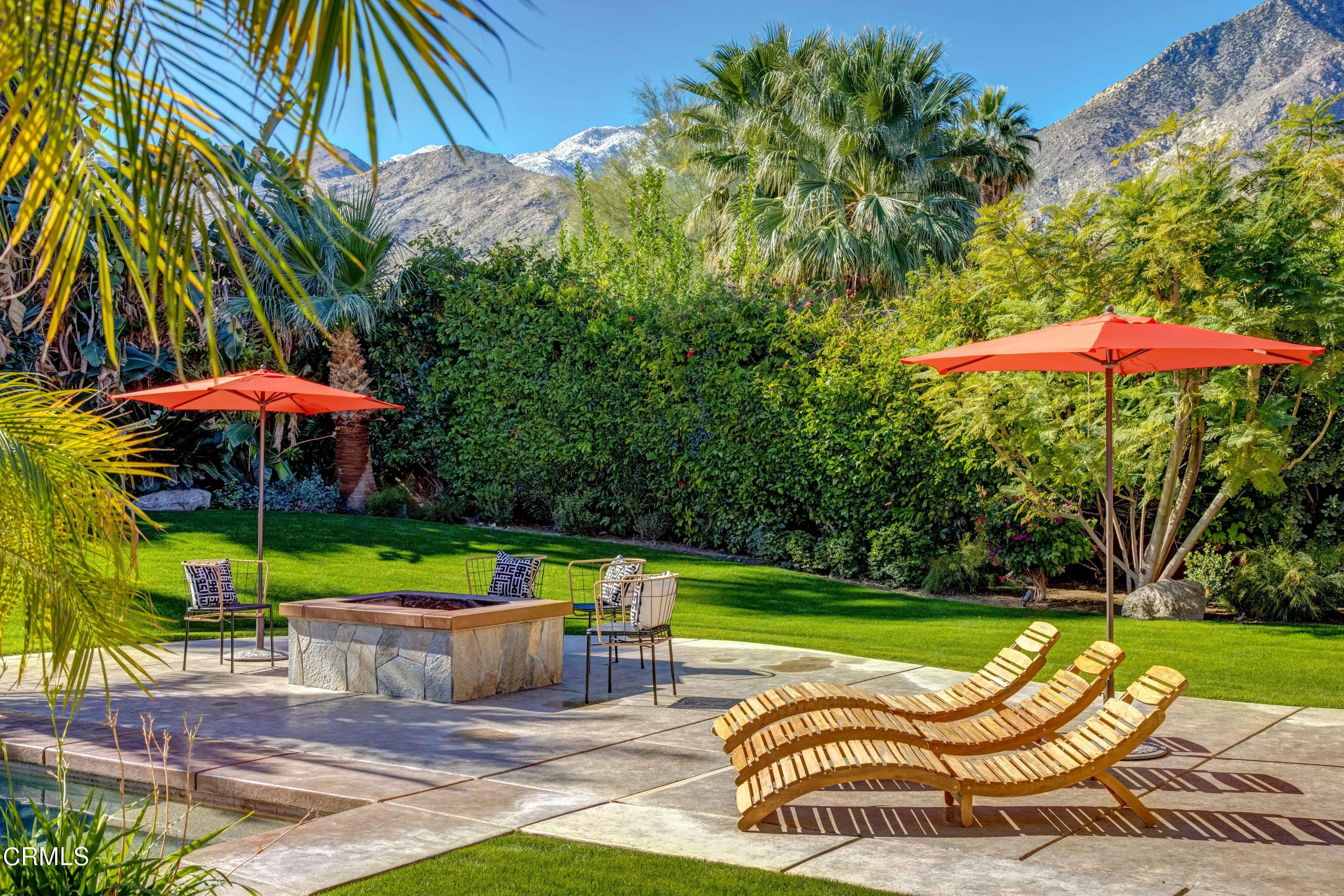 64435 Via Risso Palm Springs, CA 92264 - Photo 48 of 65 a view of a swimming pool with a patio