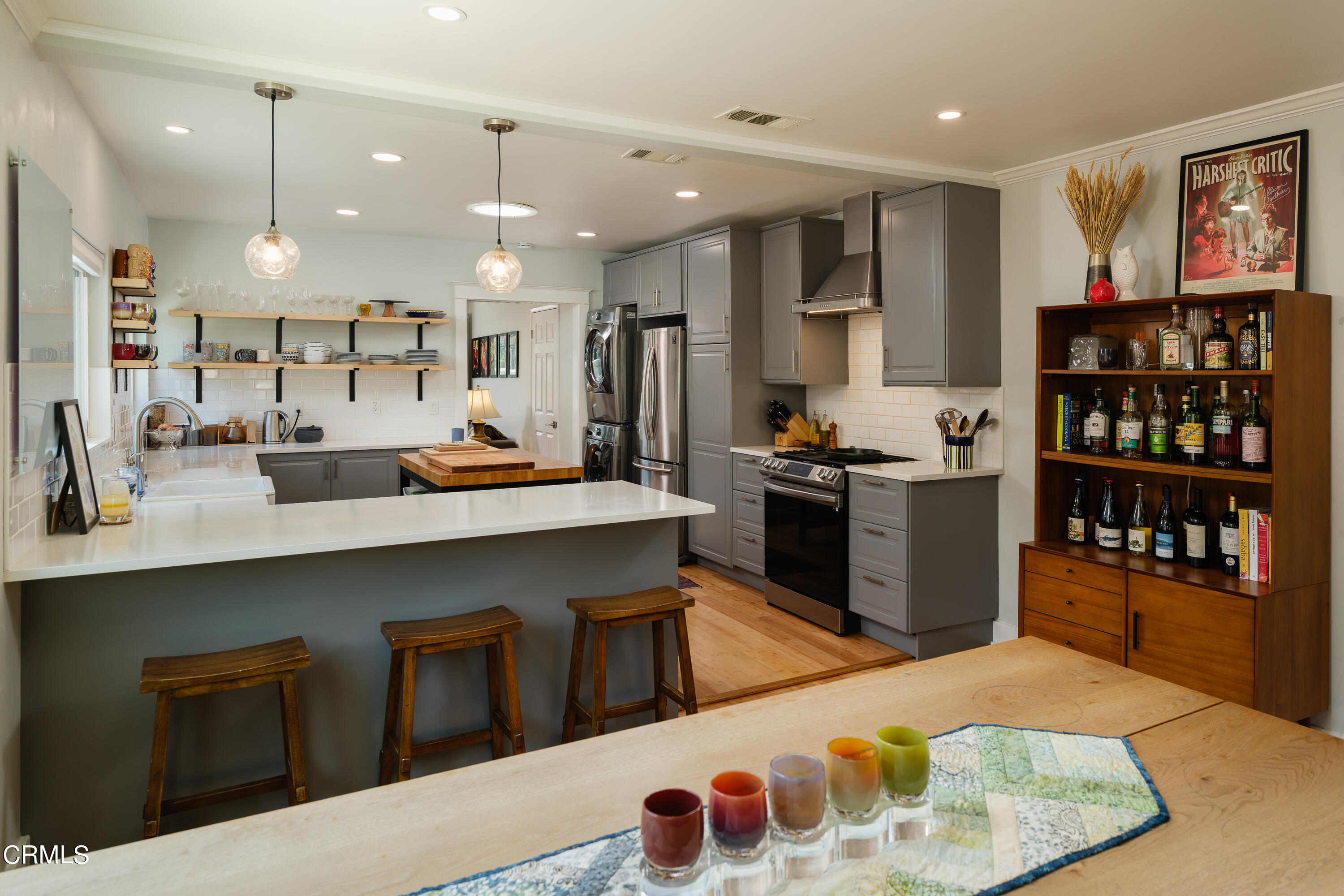 1794 Beverly Drive Pasadena, CA 91104 - Photo 13 of 56 a kitchen with stainless steel appliances granite countertop a sink and a stove